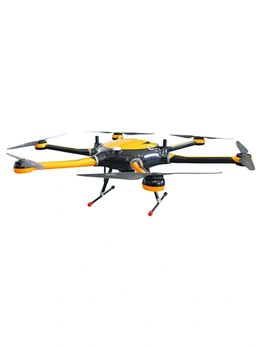 Dual-battery hexacopter drone